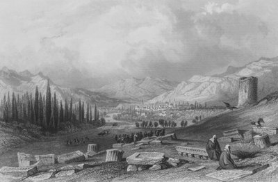 The City of Thyatira, Asia Minor by Thomas Allom